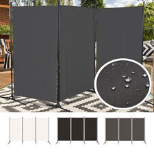 Paravent Raumteiler Trennwand Umkleide Sichtschutz Spanische Faltbar Garten Wand