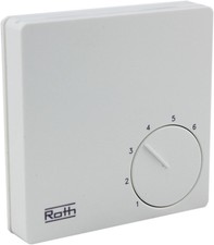 Roth Basicline H 230V Raumthermostat Raumregler RSF 20.T/1 RT-E 20/11 1135007402