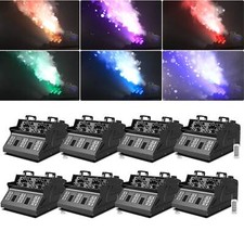 Nebel​ & Seifenblasen Maschine mit Fernbedienung RGB LEDs Bubble Fog Halloween