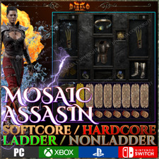 ✅ MOSAIC ASSASIN FULL SET ✅ PC PS4 PS5 XBOX SWITCH  ✅ D2R DIABLO 2 RESURRECTED