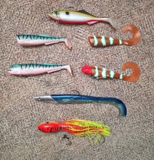 Konvolut 5 verschiedene Kunstköder für Meeresangeln