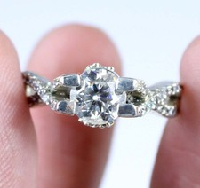 1.16 Karat Weiß Diamant