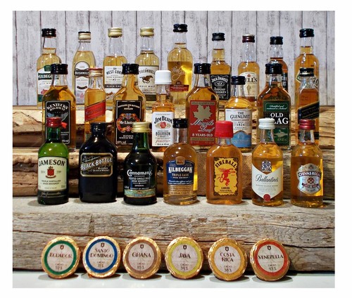 Original whisky miniaturen - 24,