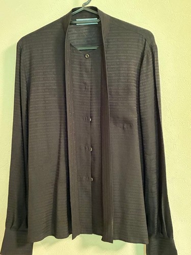 Prada logo langarm - langarm, hemdbluse