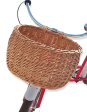 Weidenfahrradkorb für ein