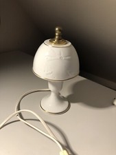 Sitzendorf Porzellanlampe Sternzeichen Tierkreiszeichen Waage Porzellan / Lampe