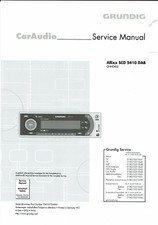 Grundig Service Manual für Allixx  SCD 5410 DAB  Copy