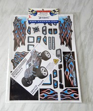 Aufkleberbogen - Micro RC Car - xxxmain Racing - Neu