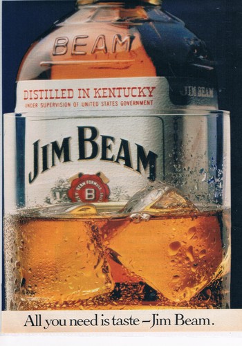 Jim beam werbeanzeige werbung - jim,