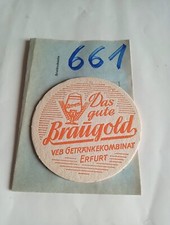 1 Stück DDR Bierdeckel, VEB