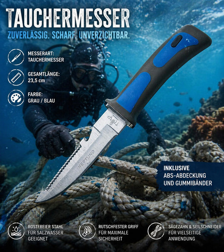 Neu tauchermesser für sammler - neu,