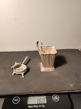 Alpacca Silber Zuckerdöschen Kännchen Set 925 Silber