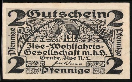 Notgeld grube ilse pfennig - ilse,,