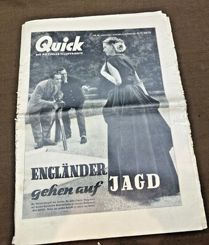 Alte zeitschrift quick die - alte, "quick"