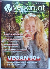 Vegan.at Nr. 44 2/2025: Magazin, Gesundheit, Lebensmittel, Umwelt, Rezepte, NEU!