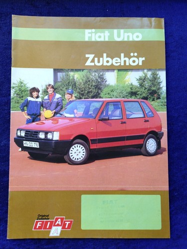 Fiat uno zubehör prospekt - fiat,