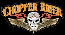 Chopper Rider Skull S iron-on