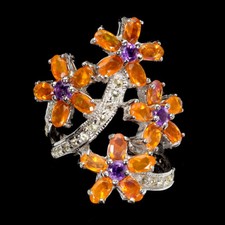 925 Sterlingsilber Ring Oval