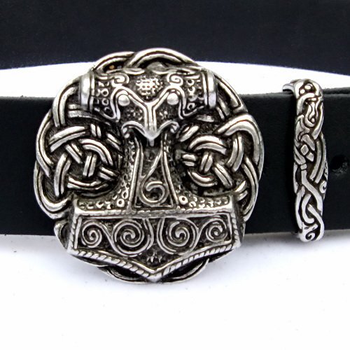 Buckle gürtel 4cm thorshammer - buckle,