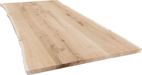 Tischplatte eiche massiv mit - eiche,