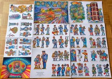 Weihnachtskrippe Papier Pappe