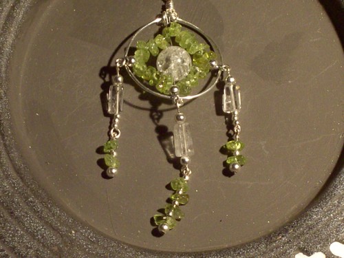 Peridot bergkristall - &,