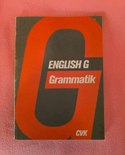 English grammatik - english, g