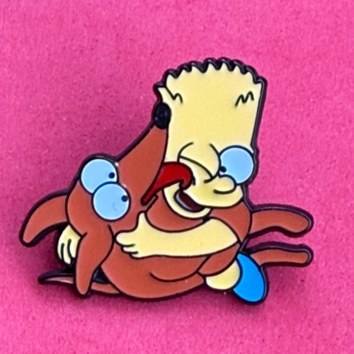 Pin badge anstecker simpsons - pin,