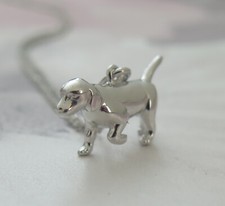 Solid 925 Sterlingsilber Welpe