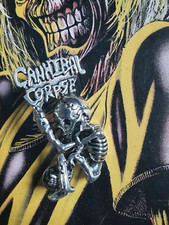Death Metal Metal Pin Badge