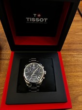 Tissot PR100 40mm Herrenarmbanduhr Chronograph Blau Neu & OVP