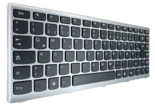 Tastatur schwarz silber - de-tastatur, schwarz.