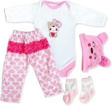 Reborn Baby Kleidung 55 cm, 22
