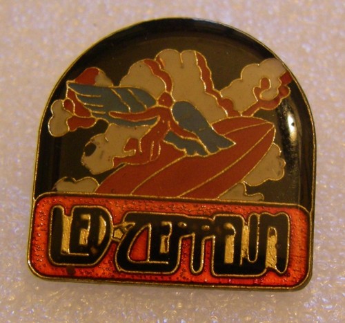 Led zeppelin vintage pin - zeppelin,