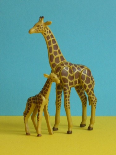 Playmobil eine giraffe mit - ,