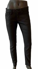 Hose Jeans von EDC by ESPRIT 27W/32L schwarz "skin fit" denim