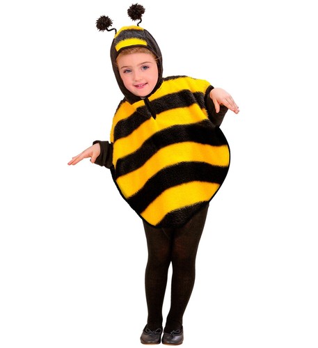 Plüsch poncho biene - plüsch-poncho,