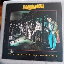 Marillion Vinyl LP Clutching at Straws
