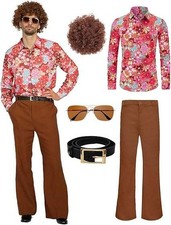 Männerkostüm Retro-Disco der