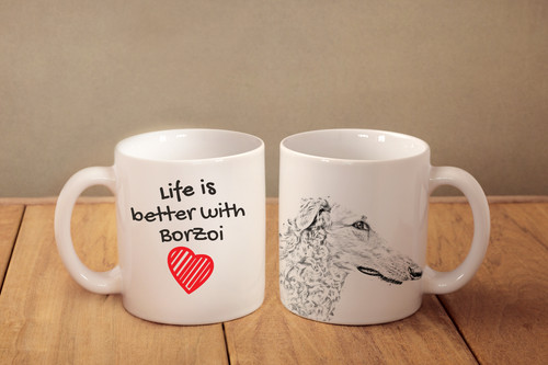 Barsoi russischer windhund - windhund,