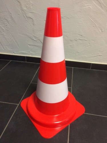 Leitkegel rot weiss kegel - leitkegel,
