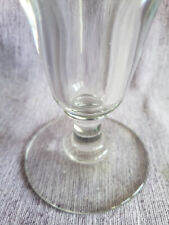 Antikes Biedermeier Bierglas/Flöte mundgeblasenes ~ 1880 luftblase Abriss EMPIRE