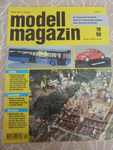 Modell magazin 1998 - modell,