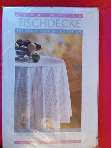 Tischdecke lack optik - lack,