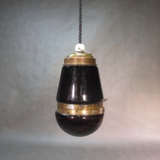 Antike Fotolabor Deckenleuchte