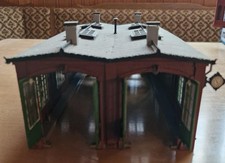 Vollmer H0 ++ 5752 2-ständiger Lokschuppen fertig gebaut ohne OVP