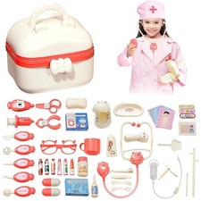 Arztkoffer Kinder Doktorkoffer Spielzeug Kinder Thermometer und Spritze Geschenk