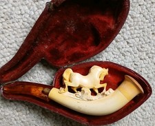Antike Meerschaum Pfeife mit