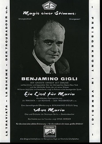 Benjamino gigli - benjamino,
