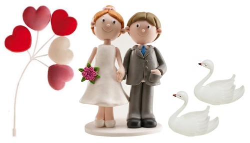 Torten deko set hochzeit - torten, deko-set